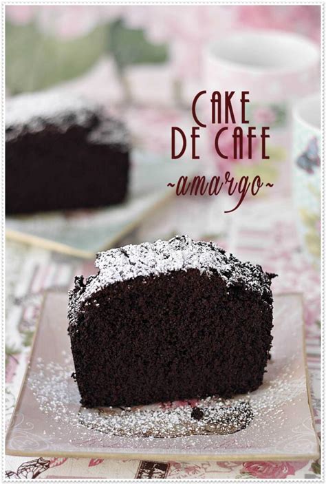 Cake De Caf Amargo Con Las Zarpas En La Masa