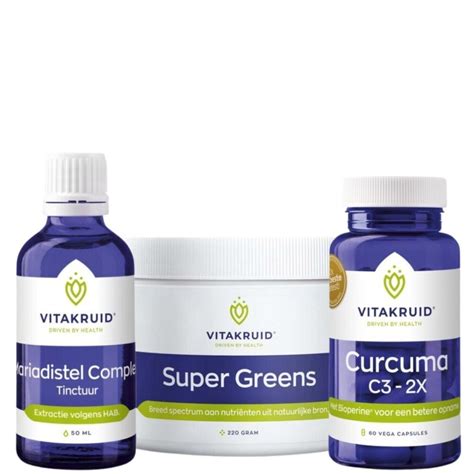 Vitakruid Liver Detox Bundle Can Be Ordered Cheaply At Haarspullen Nl