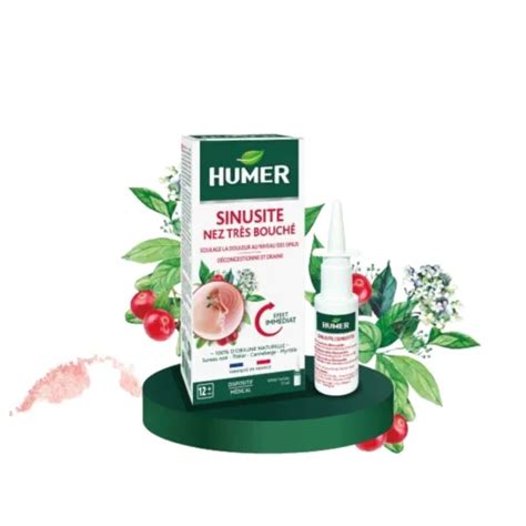 Humer Sinusite Nez Tr S Bouch Spray Nasal Ml