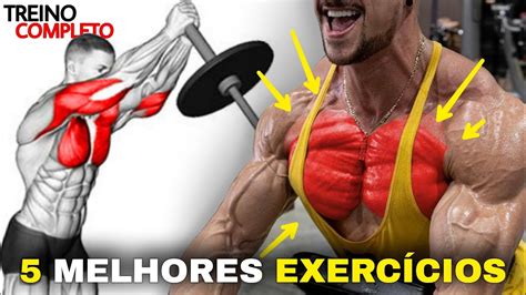 5 Exercícios Rápidos Para Desenvolver Peitoral Superior Youtube