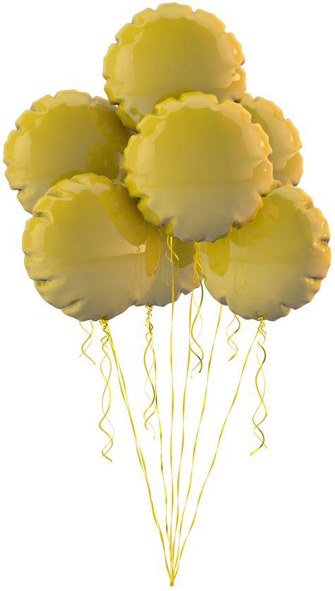 Yellow Balloon Png