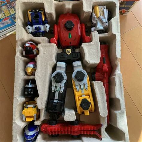 Power Rangers Megaforce Goseiger Dx Tensou Gattai Gosei Great Megazord