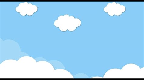 Download Cute Clouds Simple Drawing Wallpaper | Wallpapers.com