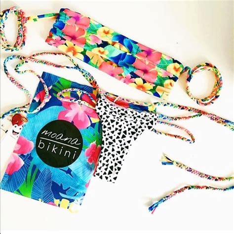 Moana Tangled Tarzan Reversible Bikini Set Gem