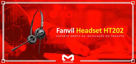 HT202 Headset RJ9 Fanvil【Promoção em Nov】