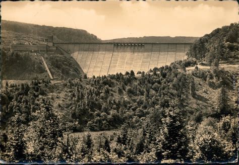 Rappbodetalsperre Staumauer Oberharz Am Brocken Ansichtskarten