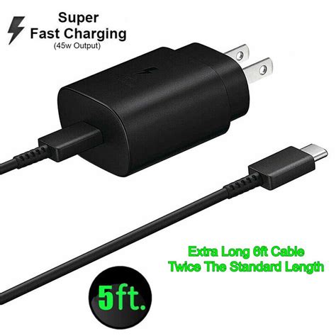 25w Type Usb C Super Fast Wall Charger 6ft Cable Ubuy India