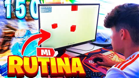 Esta Es Mi Rutina Para Ser Pro En Fortnite Youtube