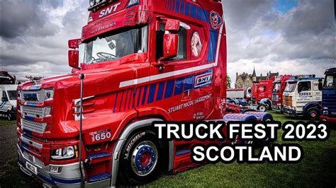 Truck Fest 2023 Scotland Highlights Video Vlog Whos At The Show