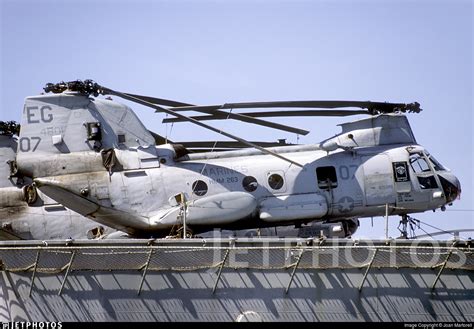 Boeing Vertol Ch E Sea Knight United States Us Marine