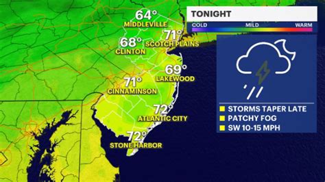 STORM WATCH: Severe storms expected to impact New Jersey into the ...