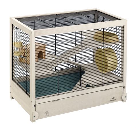 Wooden Hamster Cage Hamsterville Ferplast