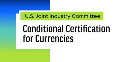 JIC | U.S. Joint Industry Committee Grants Conditional Certification in ...