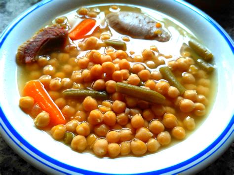 Cocina Tradicional Es Cocido De Garbanzos Suave