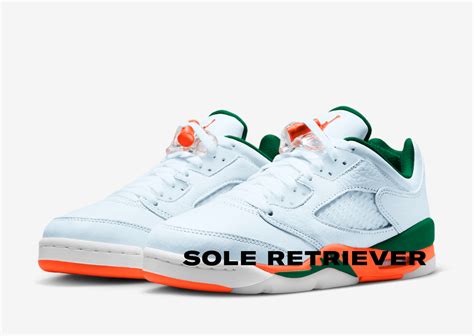 The Kid S Exclusive Air Jordan Retro Low Hurricanes Releases Summer