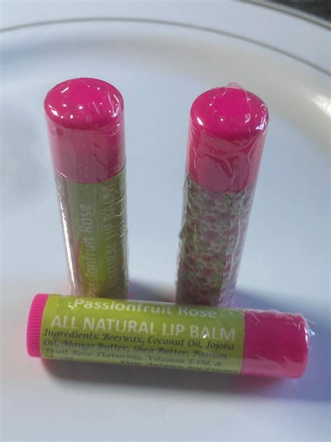 Passion Fruit Rose Lip Balm Autumnjoy