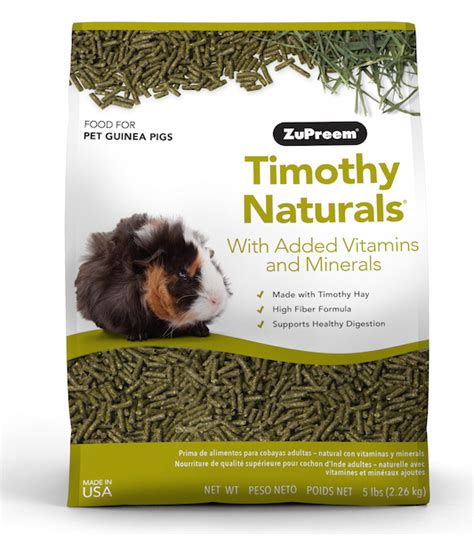 Timothy Naturals Guinea Pig Pellets 5lb 2 26kg Nin9tails Store