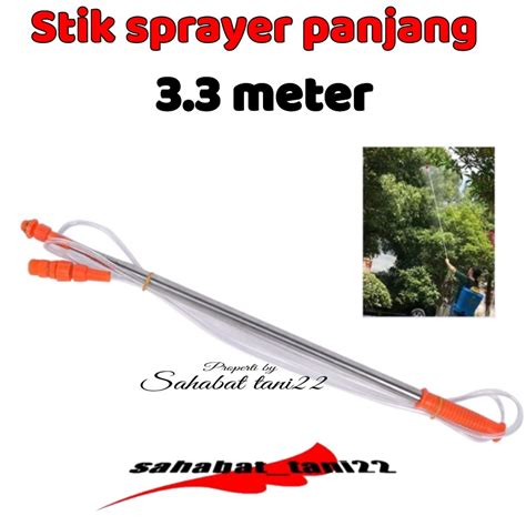 Jual Stik Sprayer Elektrik Panjang Stik Sprayer Teleskopik Meter