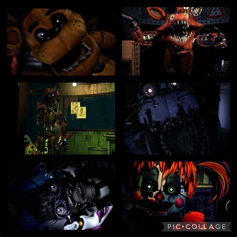 The Best Jumpscare from Each Game (Games 1 - 6) : r/fivenightsatfreddys