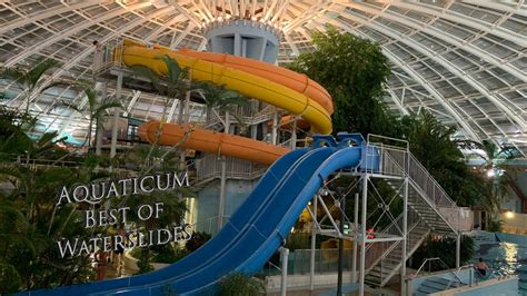 Aquaticum Debrecen Best Of Indoor Waterslides 360 VR POV Onride YouTube