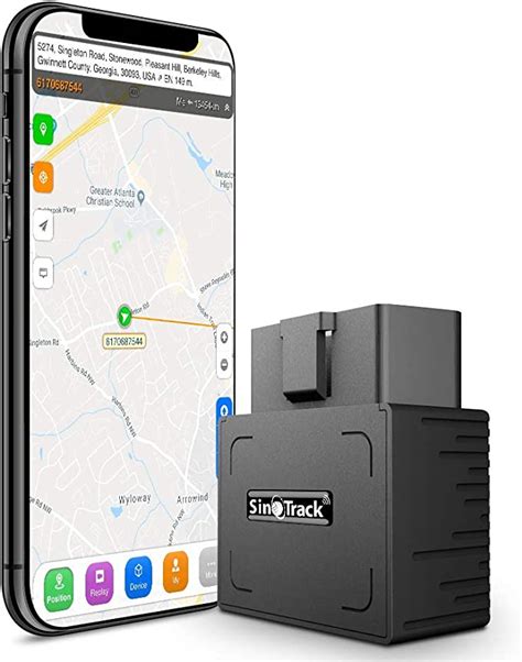 SinoTrack GPS Tracker para vehículos localizador de GPS OBD en tiempo