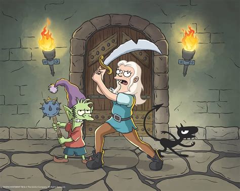 A Netflix Divulgou As Primeiras Imagens Do Desenho Disenchantment