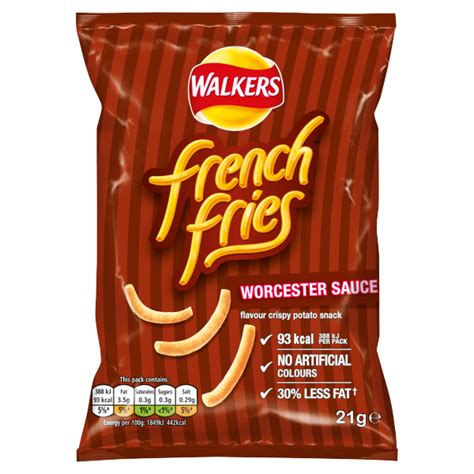 Walkers French Fries Worcester Sauce Snacks 21g We Get Any Stock