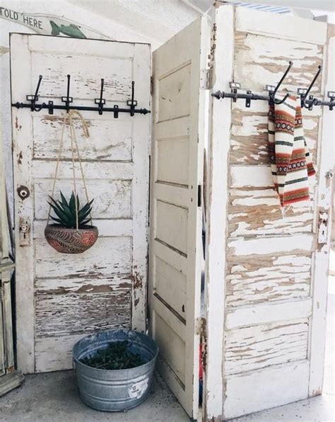 Artistic And Practical Repurposed Old Door Ideas Matchness