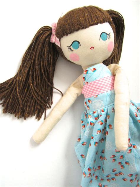 Mend Custom Order Rag Doll Muñeca de trapo antigua Muñecas de trapo