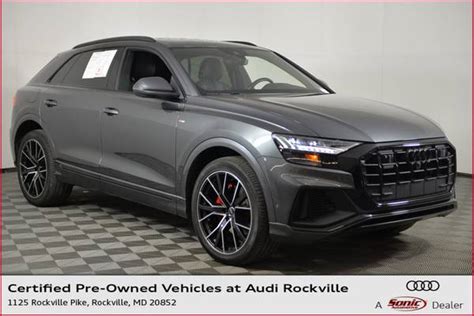 Used 2022 Audi Q8 for Sale in Arlington, VA | Edmunds