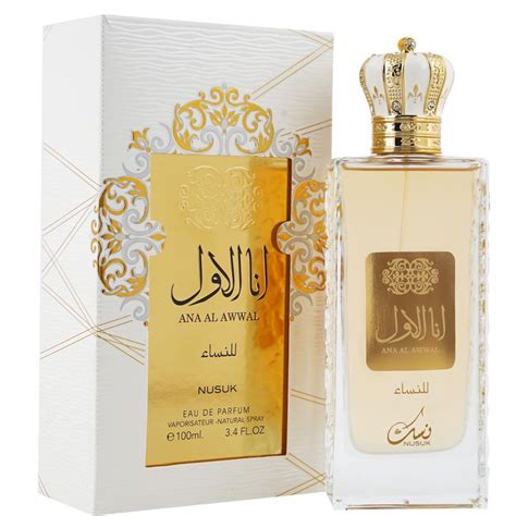 Nusuk Ana Al Awwal Gold Edp Perfume For Women Ml