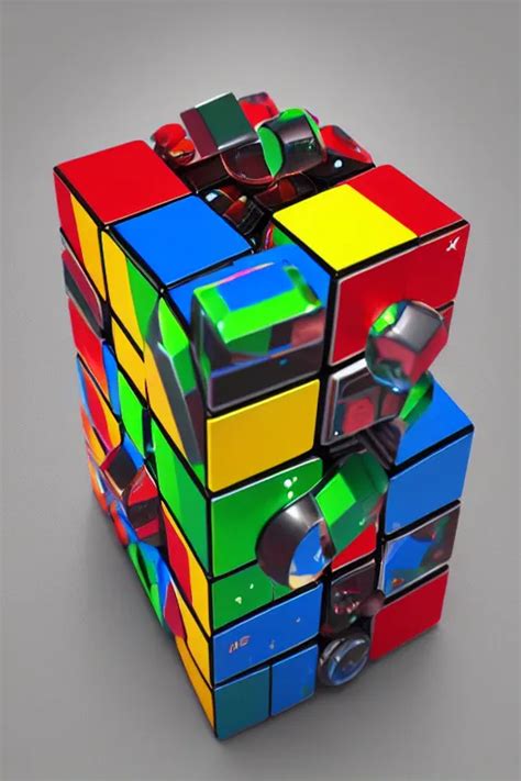 The Universe Inside A Rubik S Cube Epic Dramatic Stable Diffusion