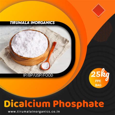 DiCalcium Phosphate Dihydrate IP BP USP Manufacturer DiCalcium