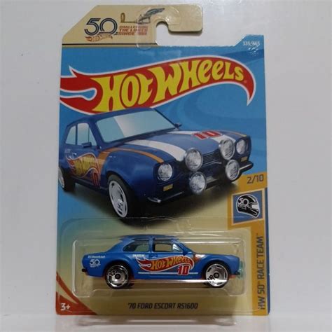 Hot Wheels 70 Ford Escort RS1600 Shopee Malaysia