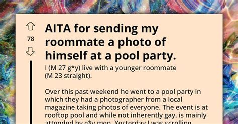 Tension Erupts As Gay Man S Harmless Photo Sparks Conflict With Straight Roommate Relation