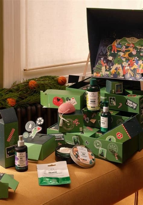 Box Of Wishes Wonders The Advent Calendar Created By The Body Shop