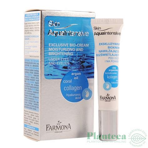 Crema Ochi Pleoape Hidratare Iluminare Skin Aqua Intensive Ml