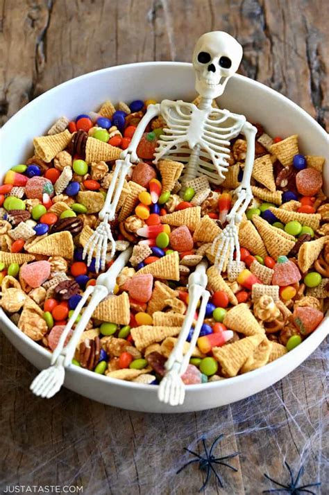 Easy Halloween Snack Mix Just A Taste