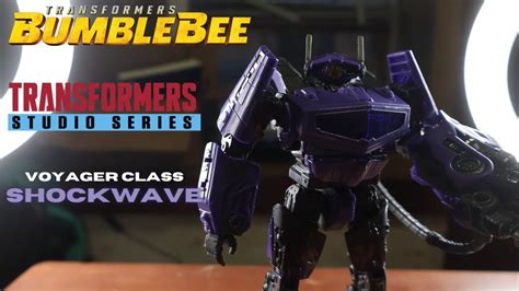 Transformers Bumblebee Movie Studio Series Voyager Class SHOCKWAVE