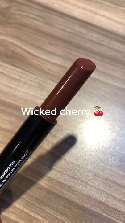 E L F Pout Clout Lip Plumping Pen In Wicked Cherry 🍒 Youtube