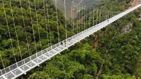 In Pics A Look At The World’s Longest Glass Bridge In Vietnam