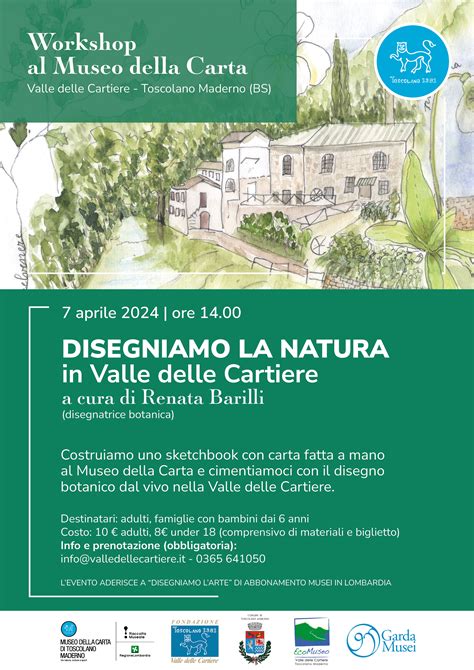 Disegniamo La Natura In Valle Delle Cartiere Comune Di Toscolano Maderno