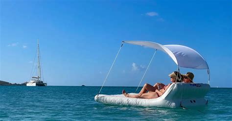 Floating Shaded Lounger Superyacht Water Toys Funair