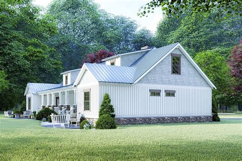 Modern Farmhouse Duplex House Plans Info