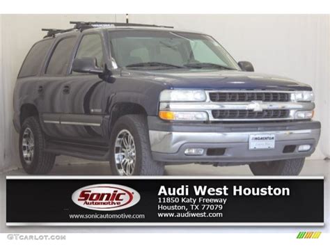 2003 Indigo Blue Metallic Chevrolet Tahoe Ls 107570298 Photo 17