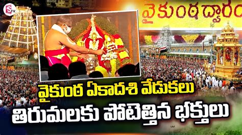 Tirumala Vaikunta Ekadasi Celebrations In Tirumala Vaikunta Dwara