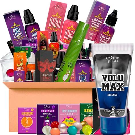 Kit Produtos Funcional Uso Pessoal Ou Revenda Sex Shop Volumax Top