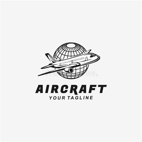 Airplane Vector Logo Design Template Idea Air Plane Vector Logo