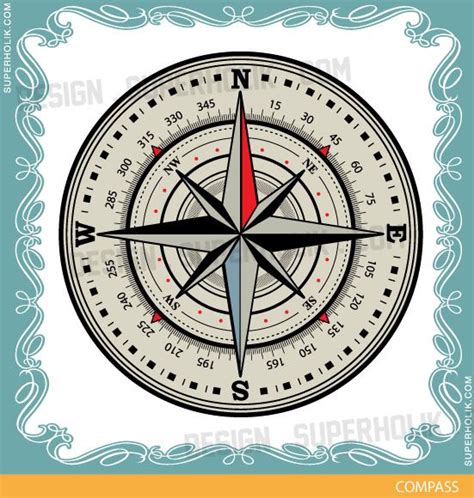 Компас распечатать