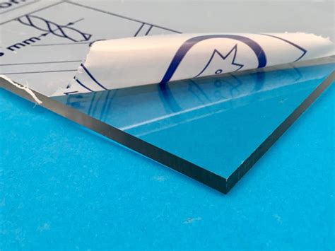 Clear Polycarbonate Lexan Sheet - 1/4" Thick - VipPlastics